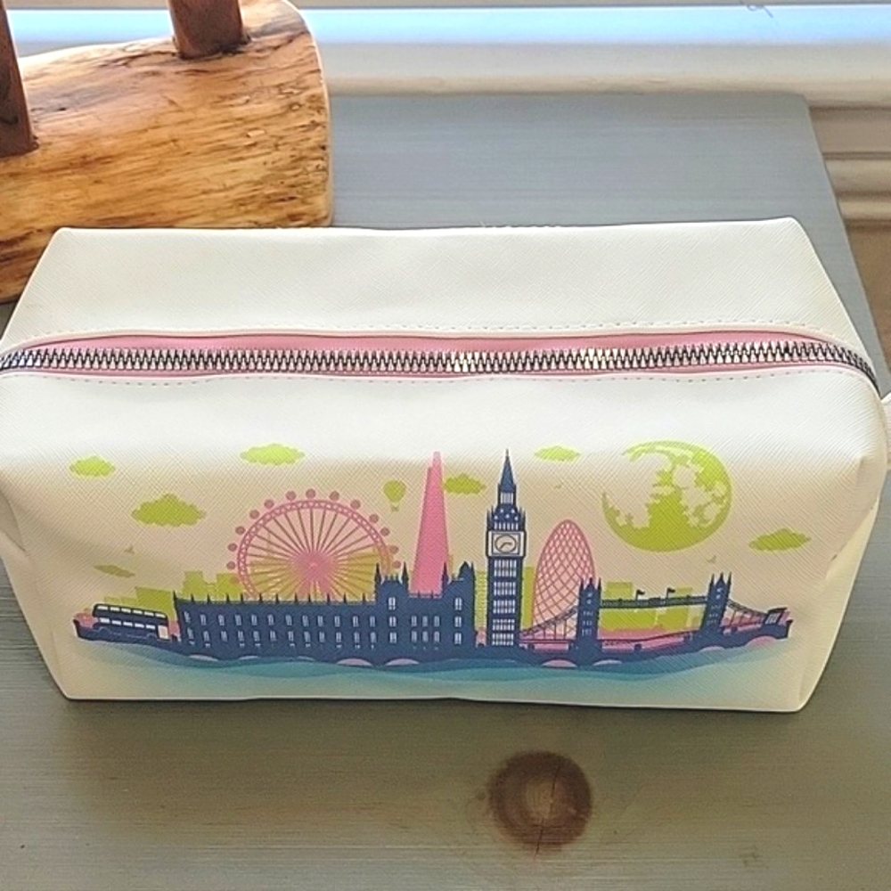 Ivory Cosmetic Bag By OCS Designs